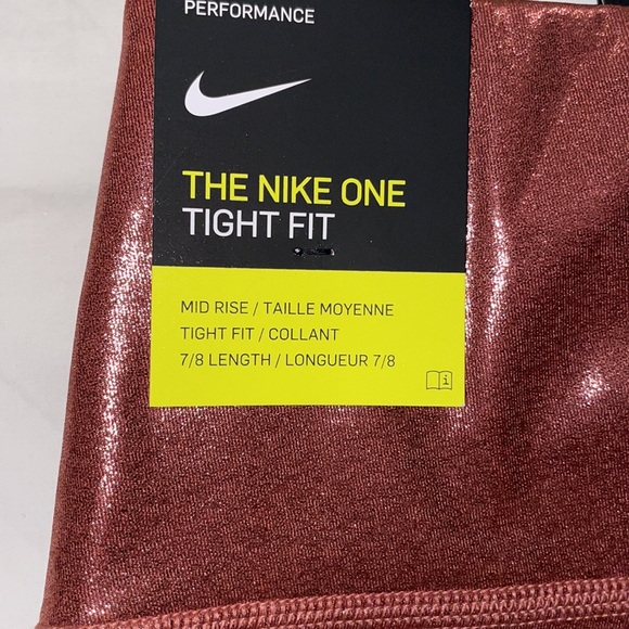 Nike One Icon Clash Tight Fit Leggings Sz 1X - Picture 4 of 6